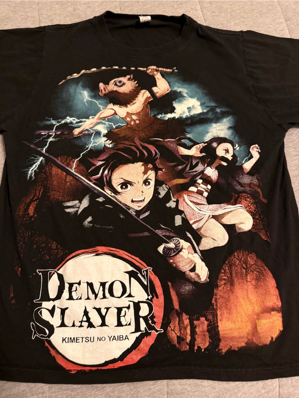 Demon Slayer Black Graphic - Picture 2 of 5